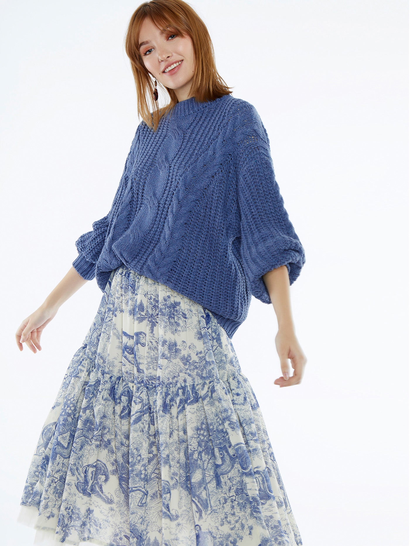 Rock mit "TOILE DE JOUY" Print Meisie