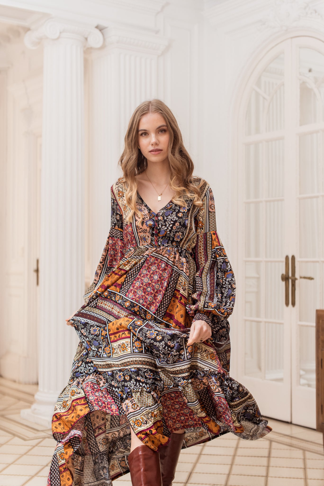 Wild Oasis Cyrus Maxikleid Jaase