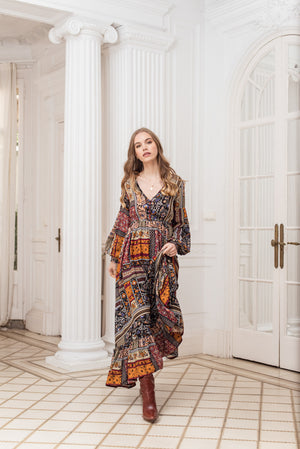 Wild Oasis Cyrus Maxikleid Jaase
