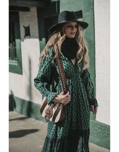 Indira Boho Maxikleid grün Piti Cuiti
